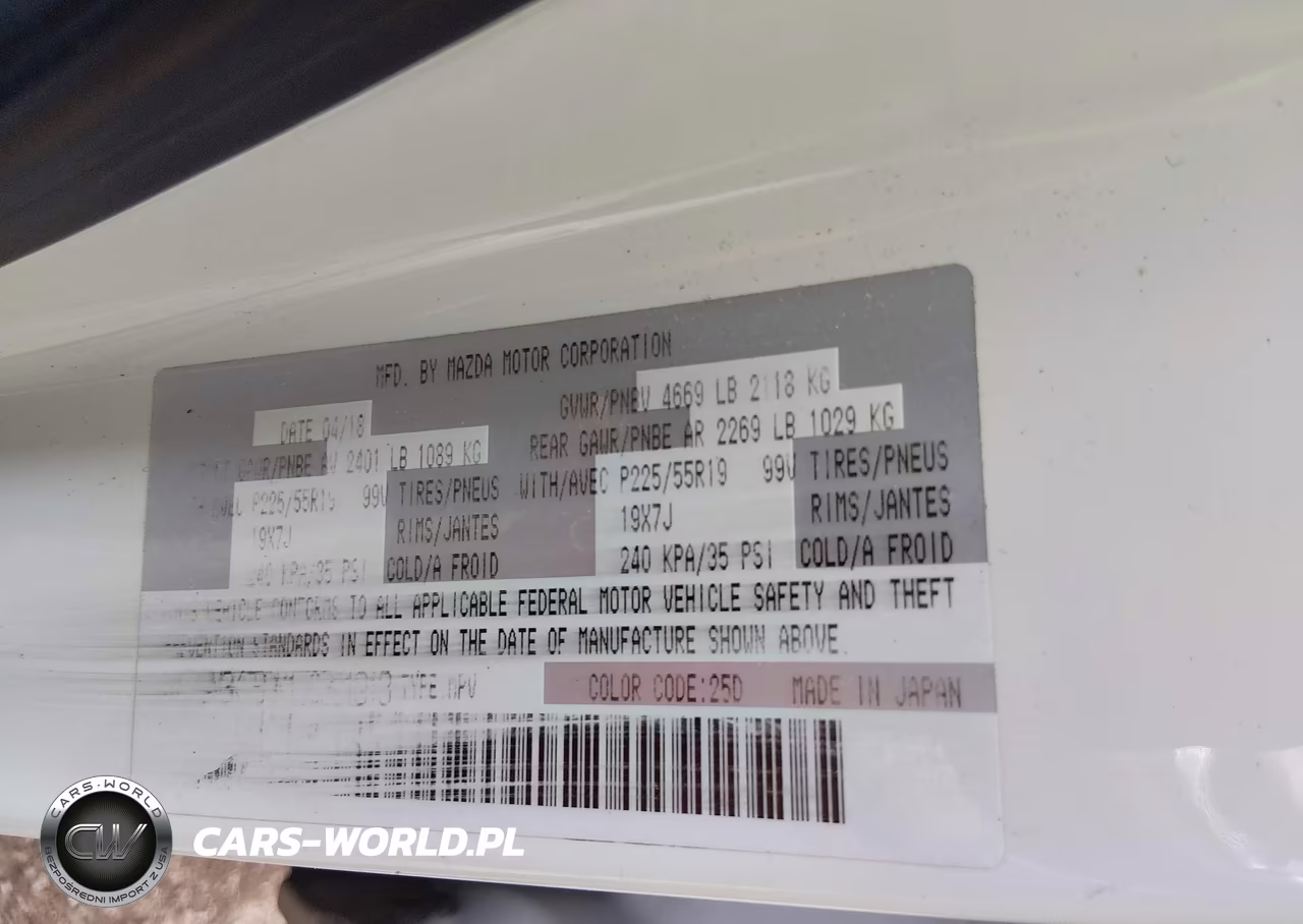 2018 Mazda Cx-5 Grand Touring VIN:JM3KFBDM1J0391913 - 9