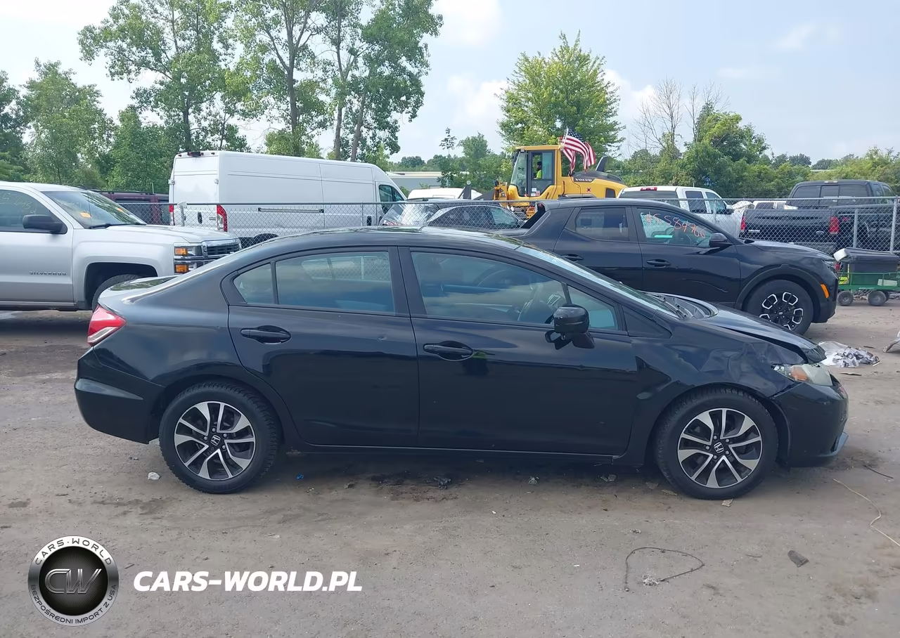 2014 Honda Civic Ex VIN:2HGFB2F83EH540718 - 14