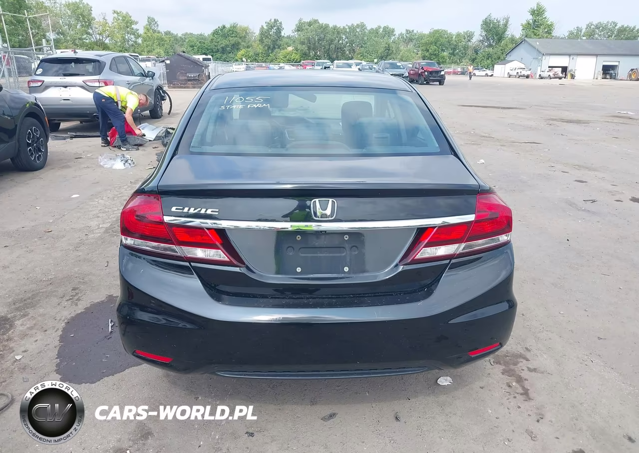 2014 Honda Civic Ex VIN:2HGFB2F83EH540718 - 17