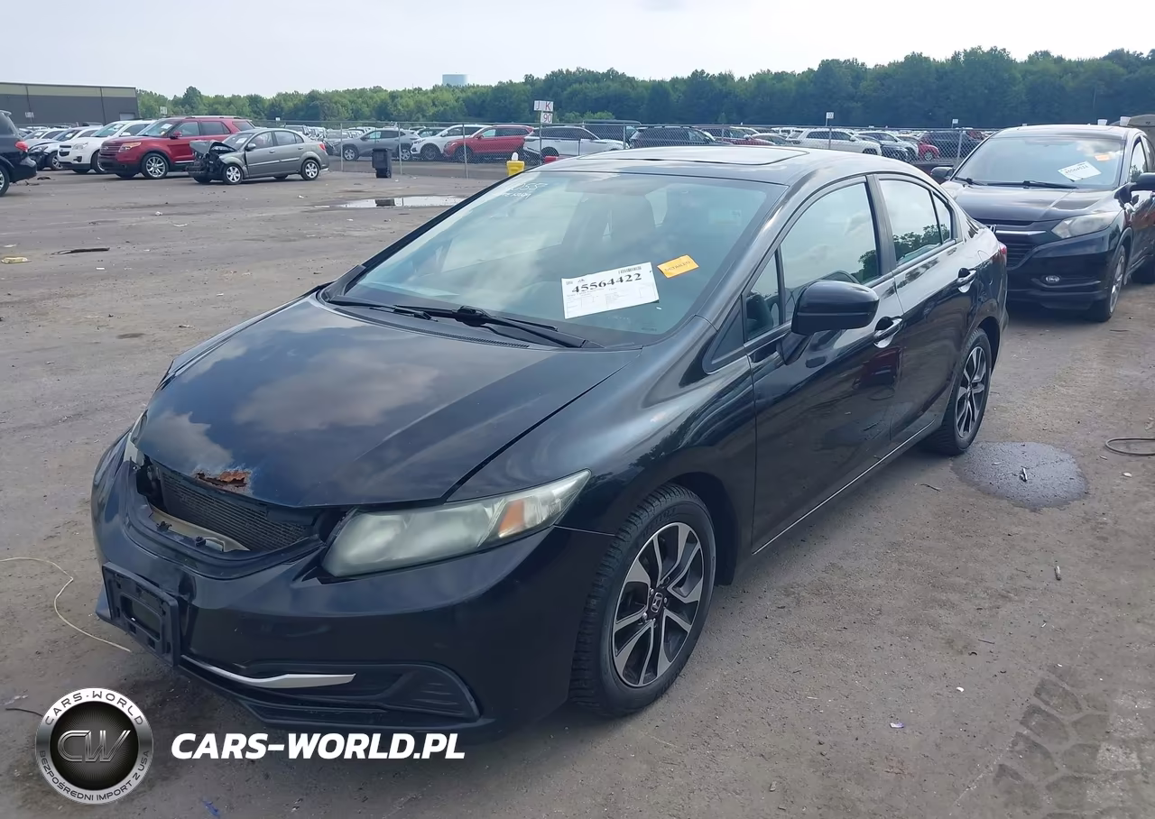 2014 Honda Civic Ex VIN:2HGFB2F83EH540718 - 2