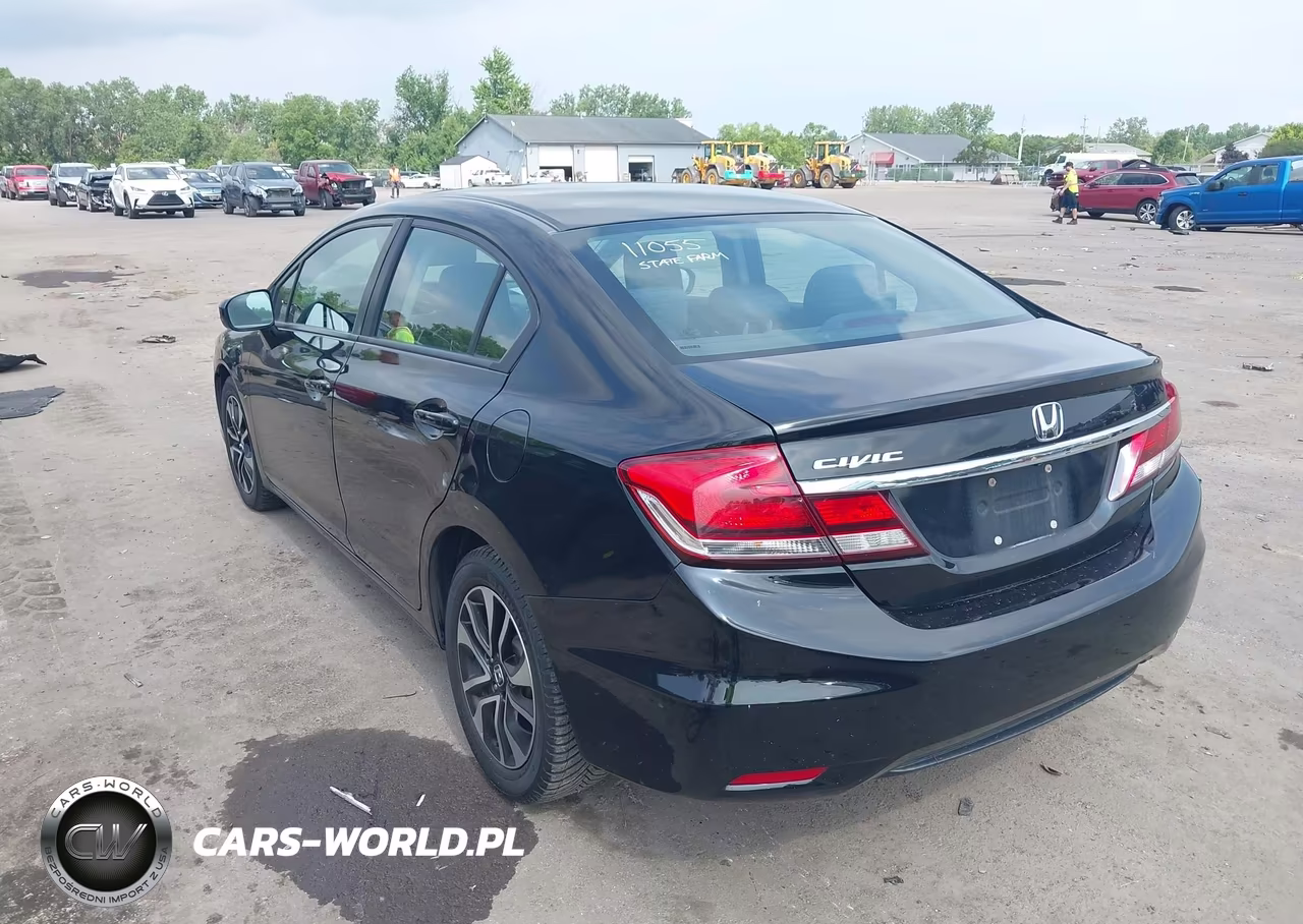 2014 Honda Civic Ex VIN:2HGFB2F83EH540718 - 3
