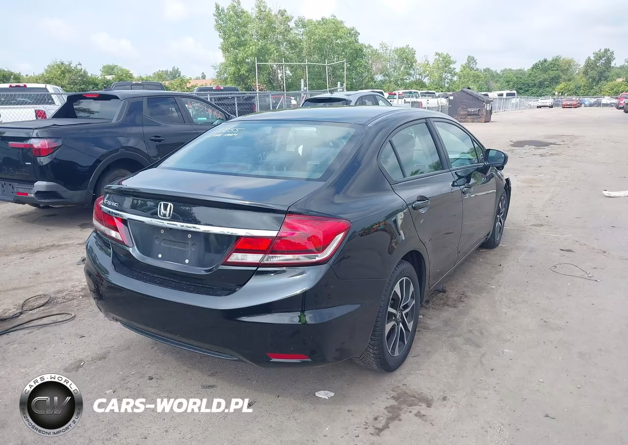 2014 Honda Civic Ex VIN:2HGFB2F83EH540718 - 4