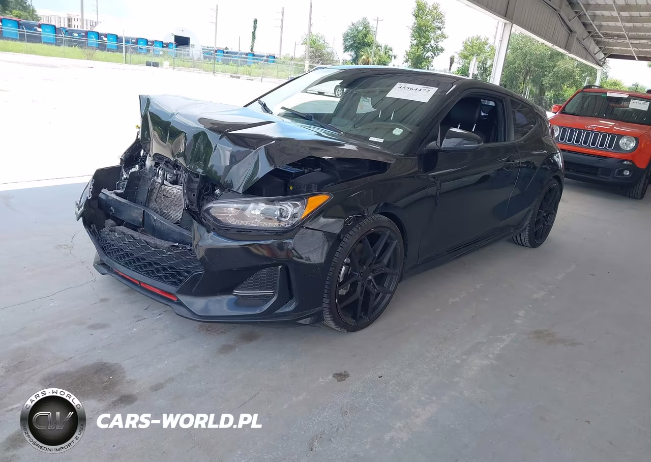 2020 Hyundai Veloster Turbo VIN:KMHTH6AB4LU023959 - 2