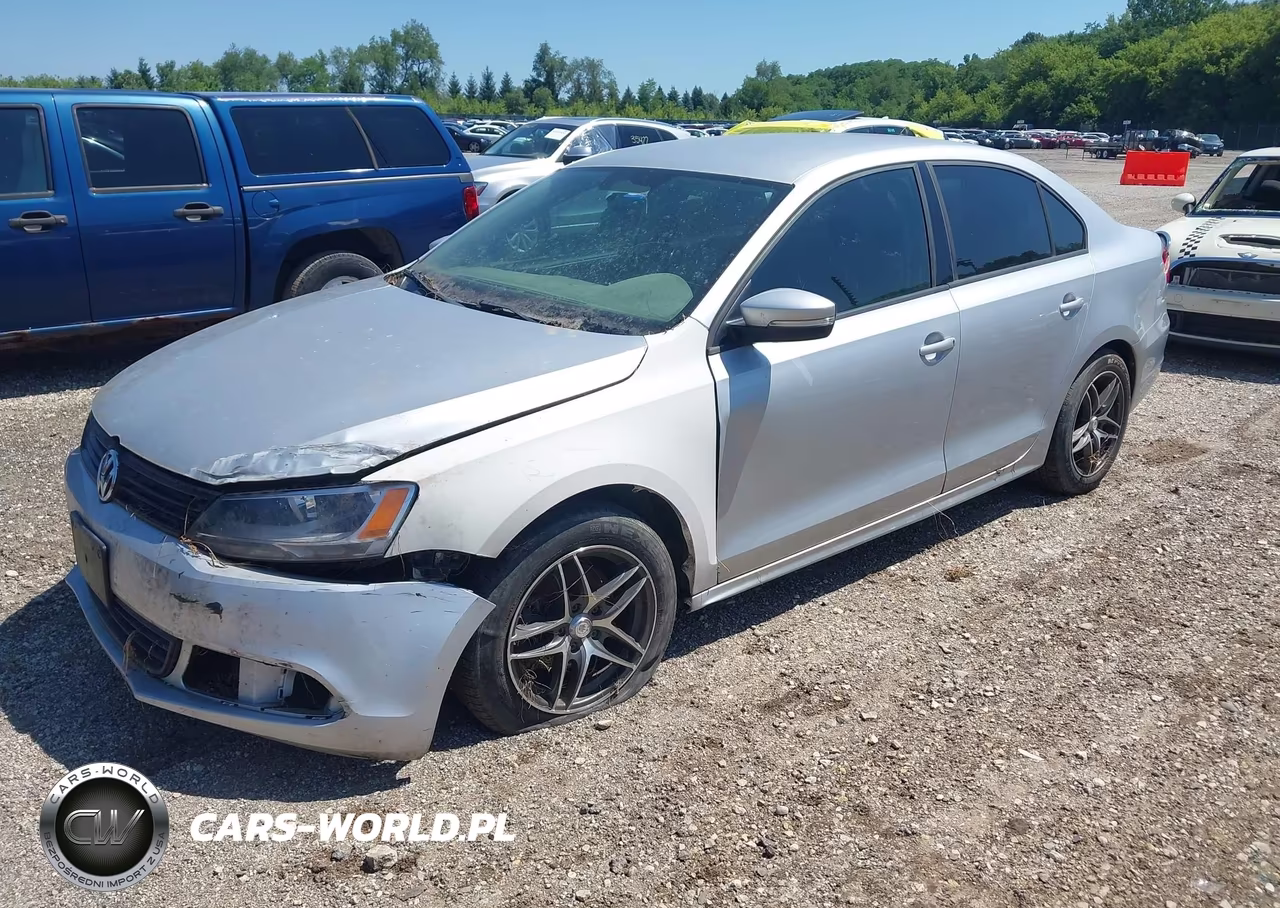 2014 Volkswagen Jetta 1.8T Se VIN:3VWD17AJ3EM268962 - 2