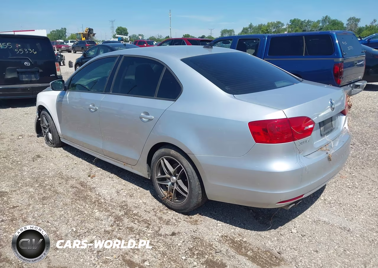 2014 Volkswagen Jetta 1.8T Se VIN:3VWD17AJ3EM268962 - 3