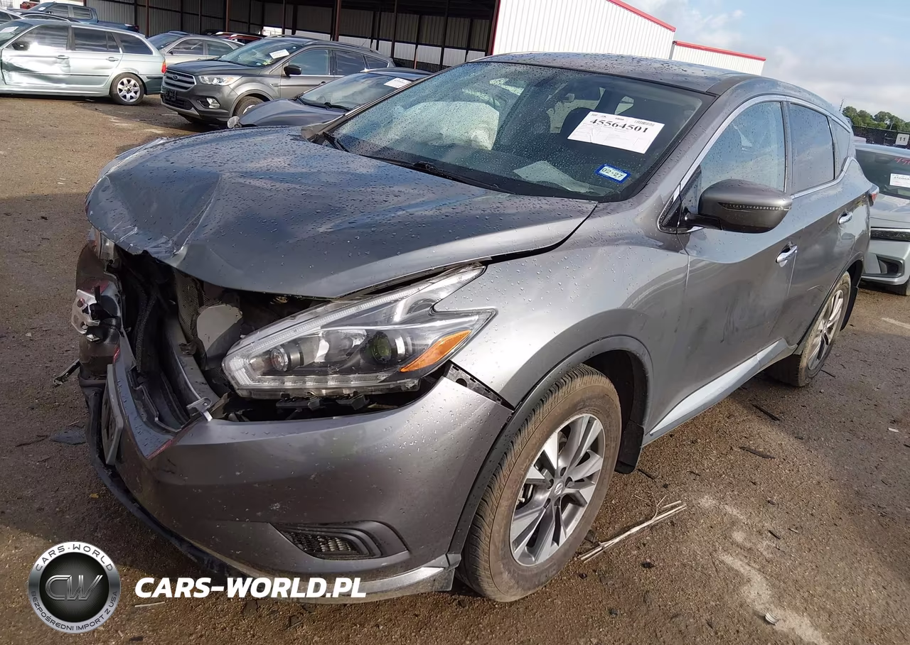 2018 Nissan Murano S VIN:5N1AZ2MG0JN117025 - 2