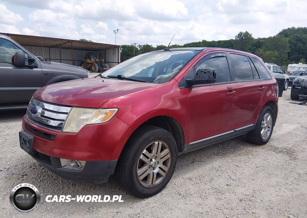 2007 Ford Edge Sel Plus VIN:2FMDK49C37BB66579 - 2