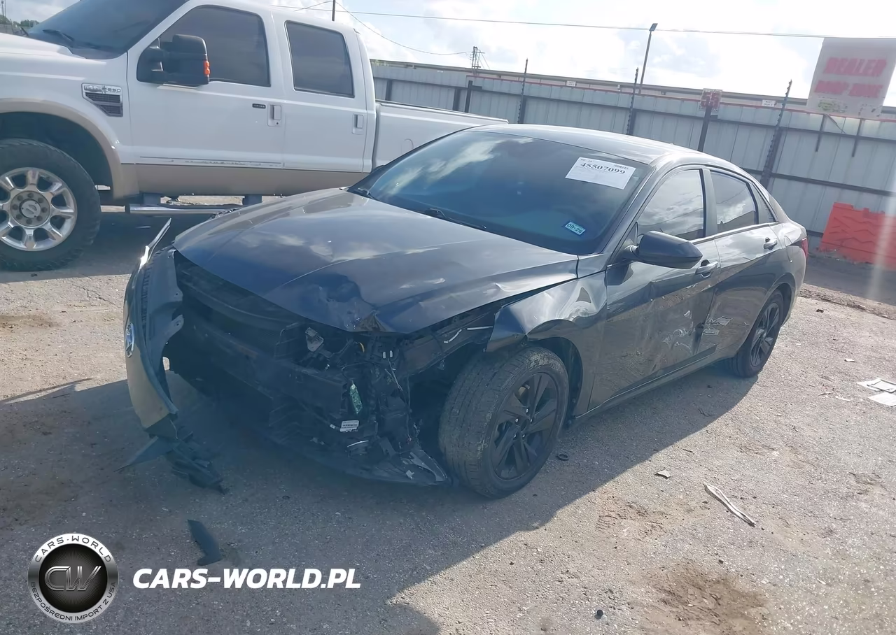 2021 Hyundai Elantra Sel VIN:5NPLM4AG5MH007684 - 2