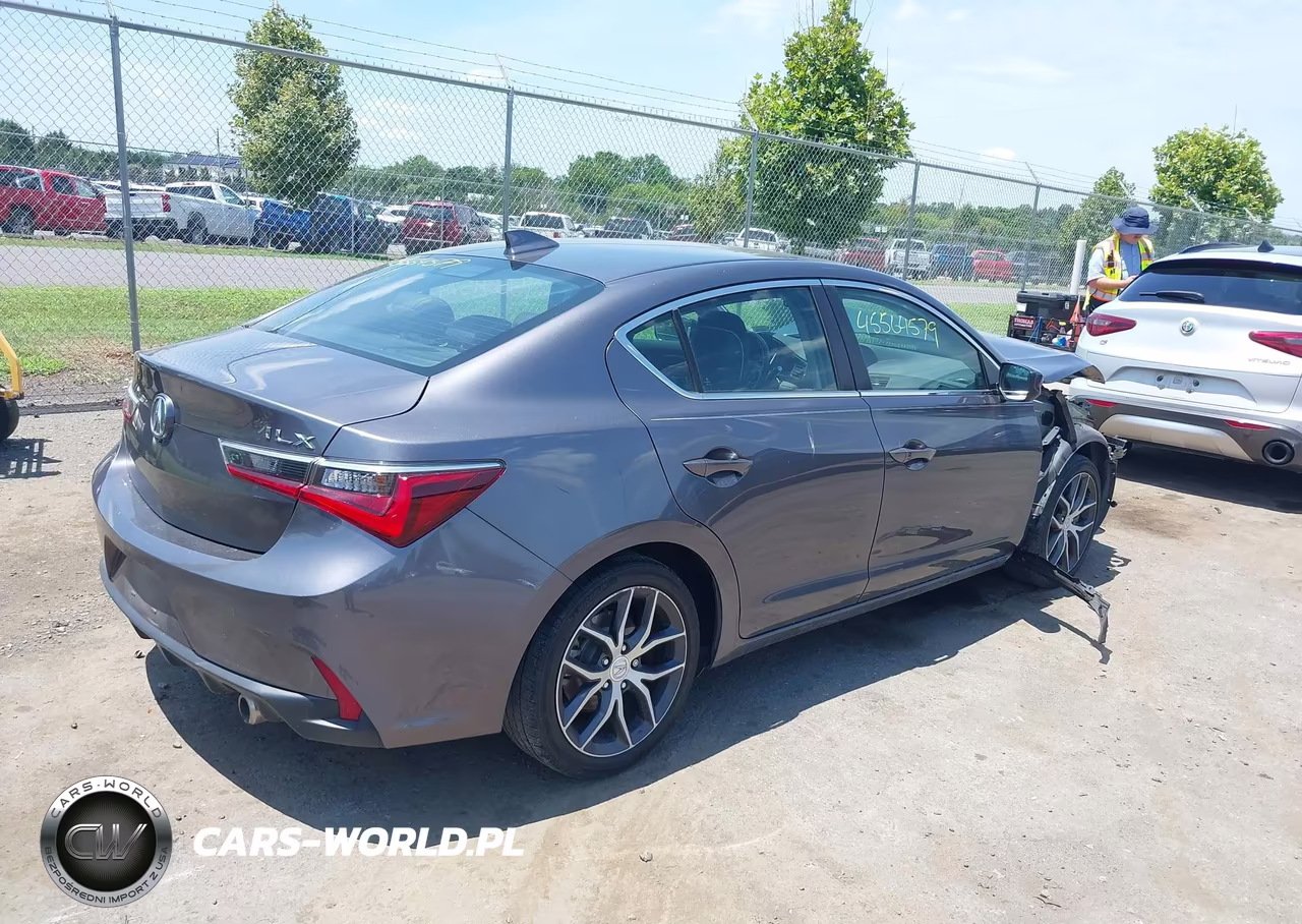2022 Acura Ilx Premium Package VIN:19UDE2F7XNA003817 - 4