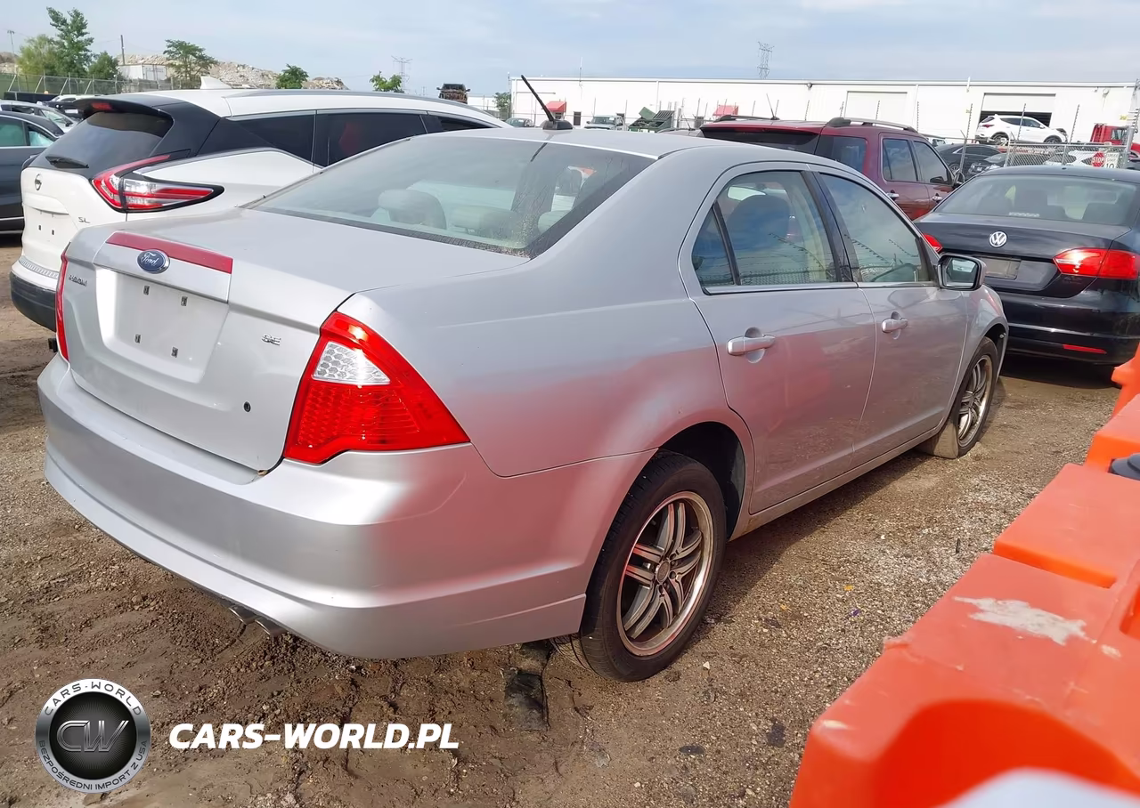 2010 Ford Fusion Se VIN:3FAHP0HA8AR145483 - 4