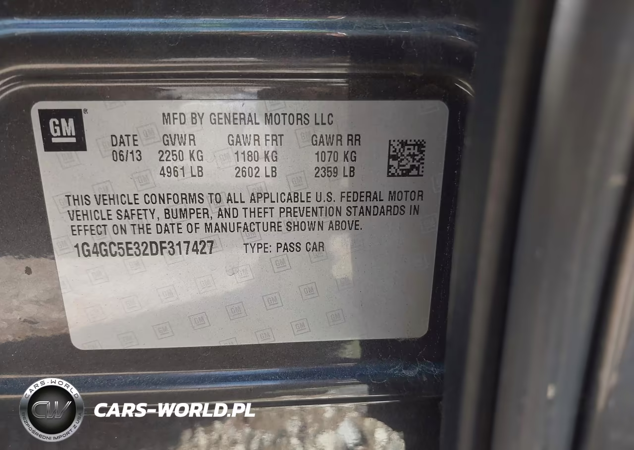 2013 Buick Lacrosse Leather Group VIN:1G4GC5E32DF317427 - 9