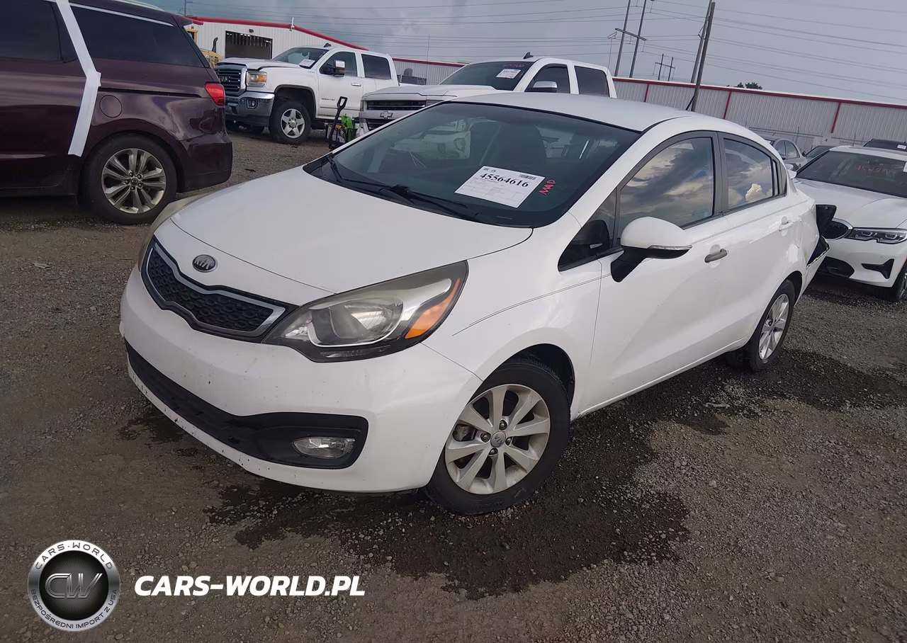 2013 Kia Rio Ex VIN:KNADN4A39D6225438 - 2