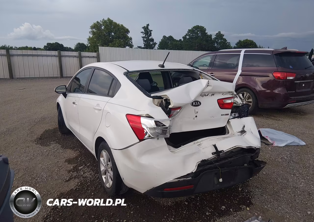 2013 Kia Rio Ex VIN:KNADN4A39D6225438 - 3