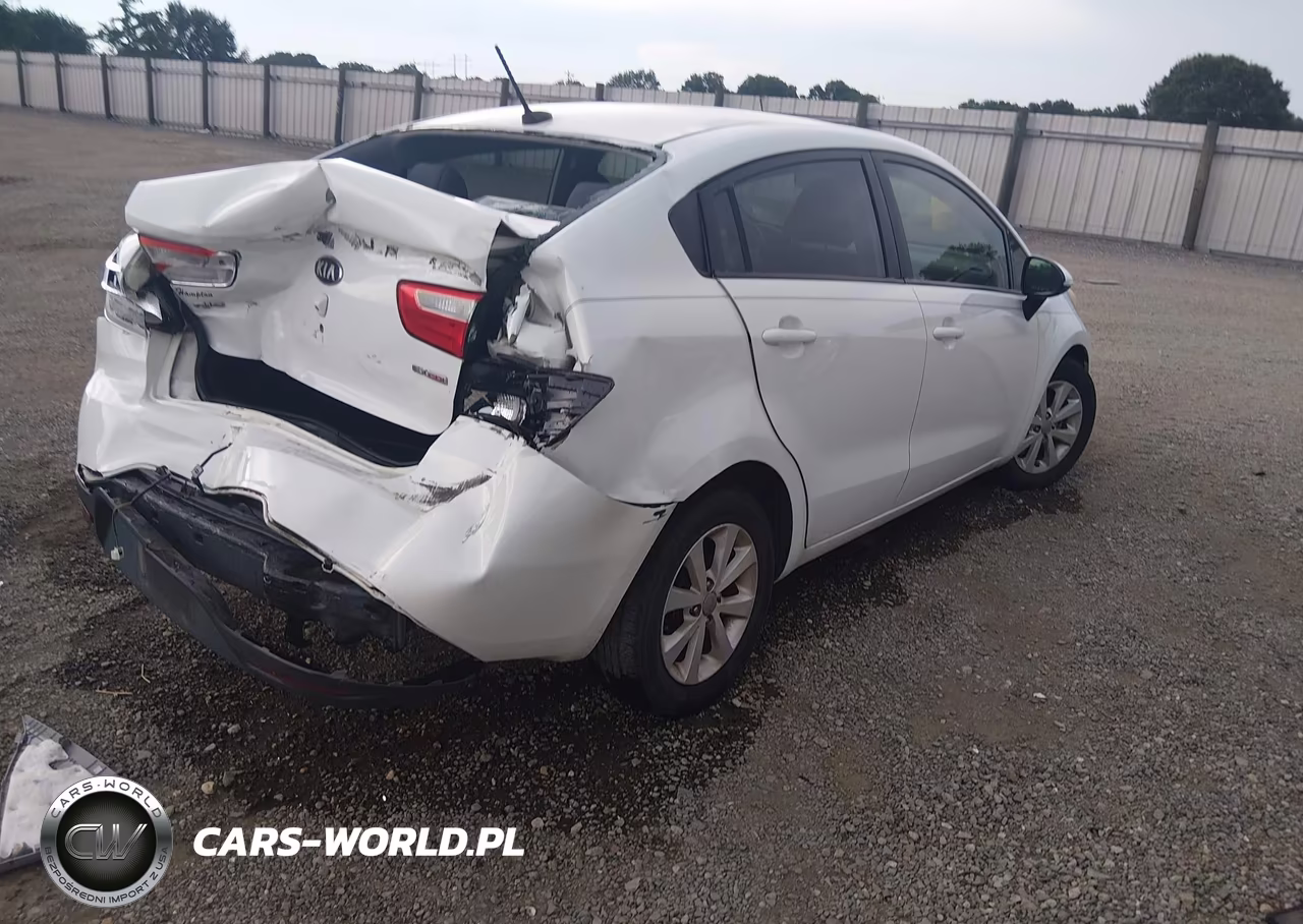 2013 Kia Rio Ex VIN:KNADN4A39D6225438 - 4