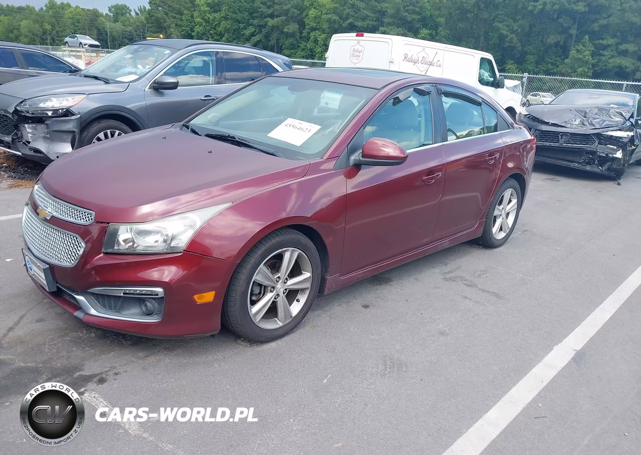 2015 Chevrolet Cruze 2Lt Auto VIN:1G1PE5SB6F7138002 - 2