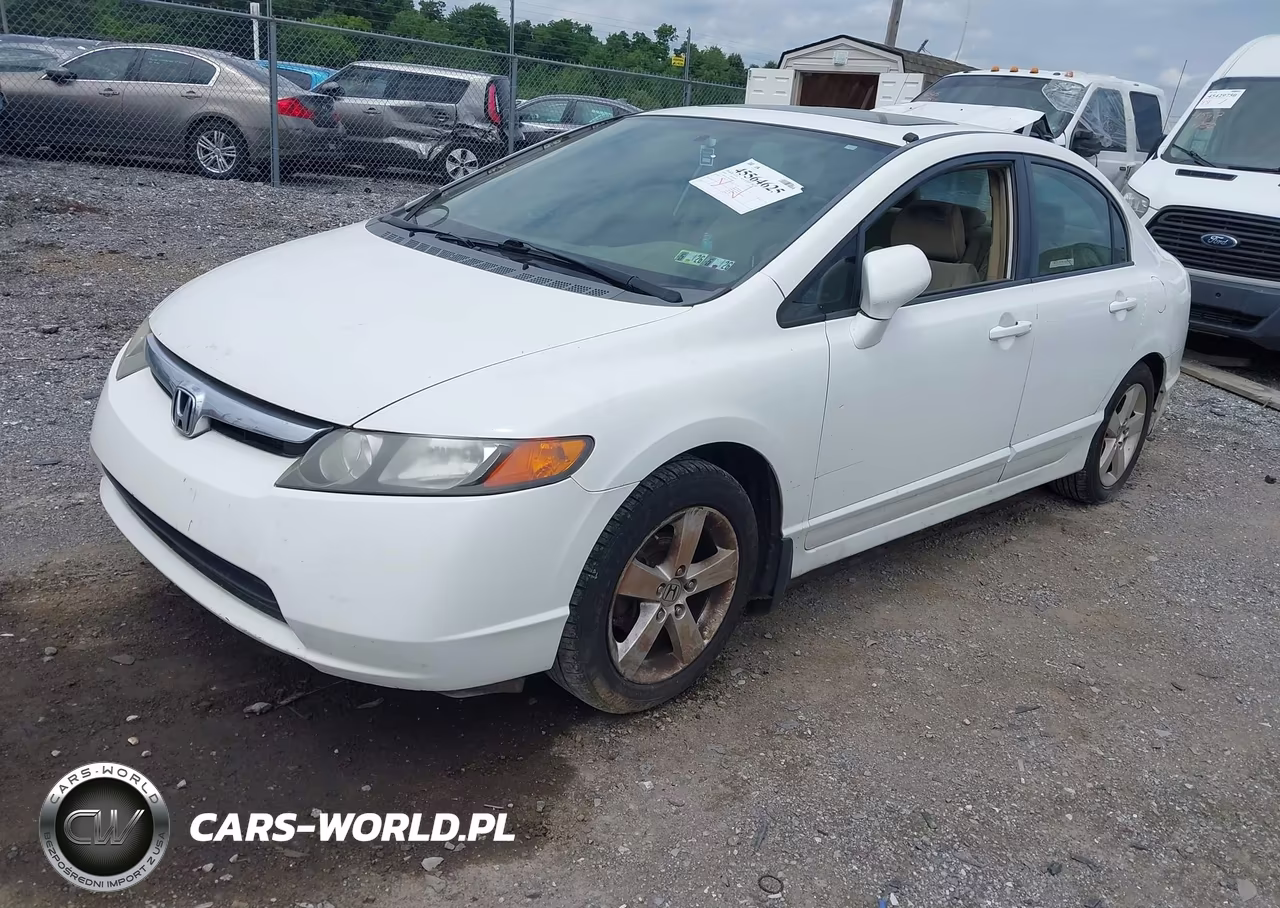 2008 Honda Civic Ex VIN:1HGFA15868L049288 - 2