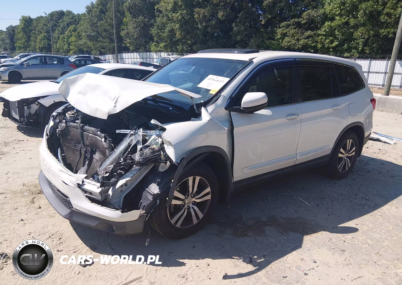 2016 Honda Pilot Ex-L VIN:5FNYF5H54GB017118 - 2