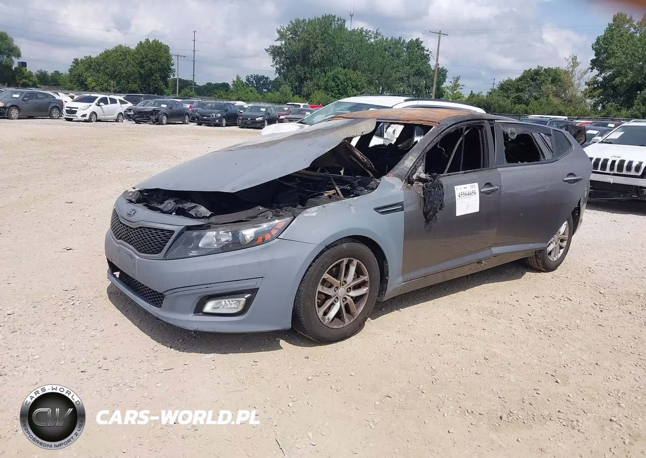 2012 Kia Optima Lx VIN:5XXGM4A70CG067643 - 2