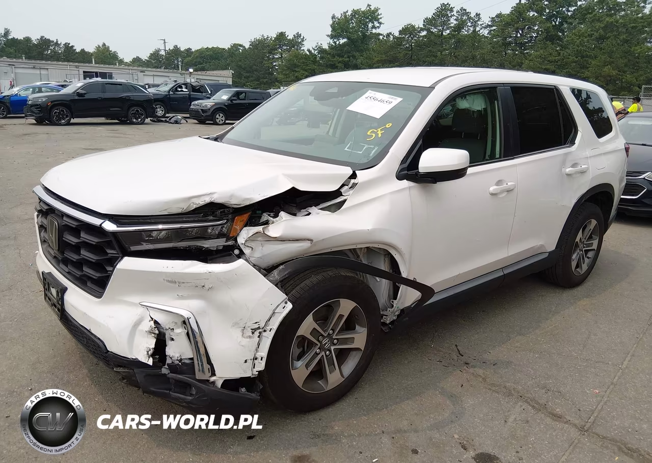 2025 Honda Pilot Ex-L VIN:5FNYG1H49SB048371 - 2