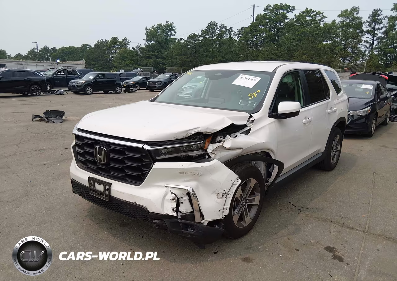2025 Honda Pilot Ex-L VIN:5FNYG1H49SB048371 - 6