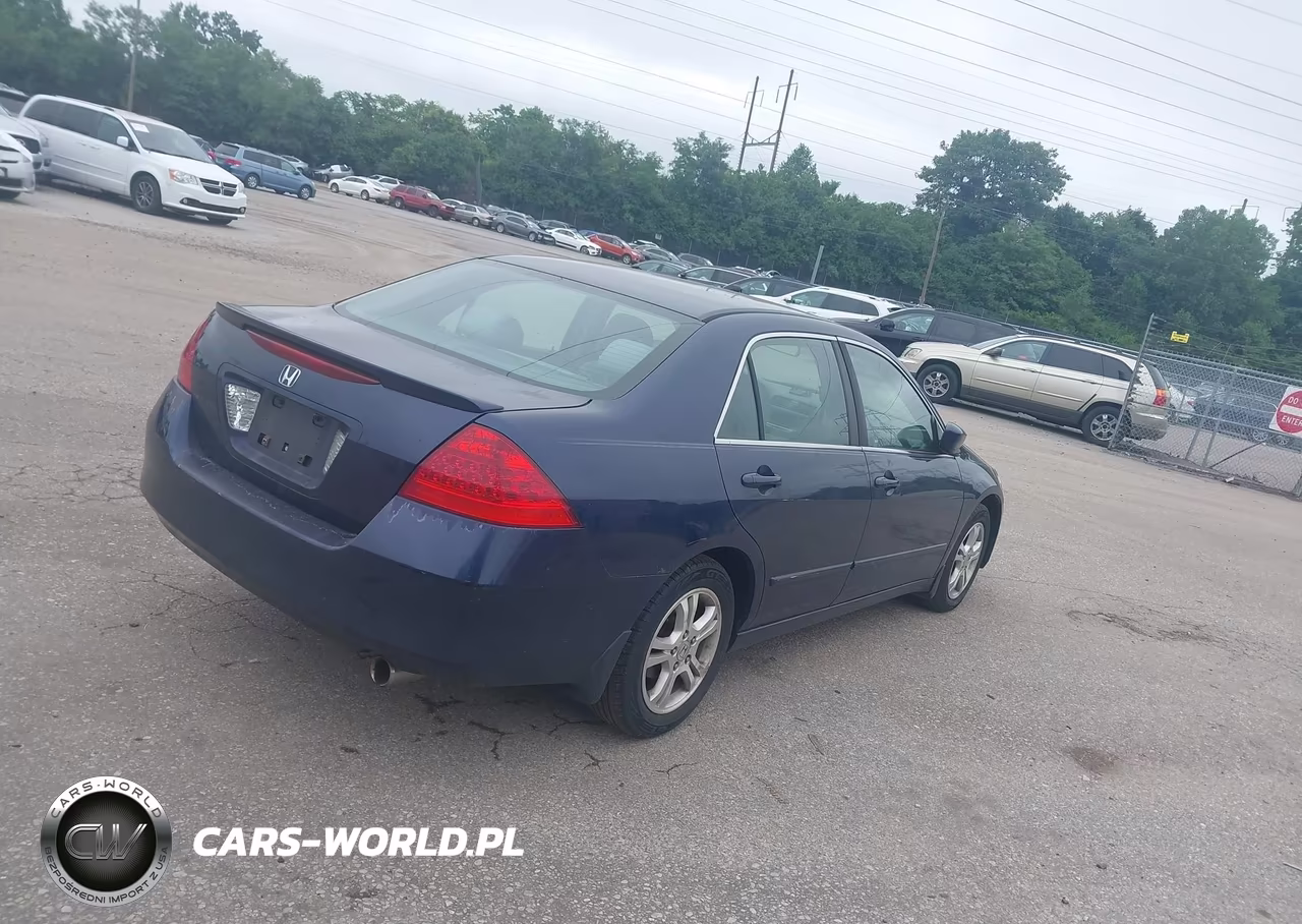 2007 Honda Accord 2.4 Se VIN:1HGCM563X7A049129 - 4