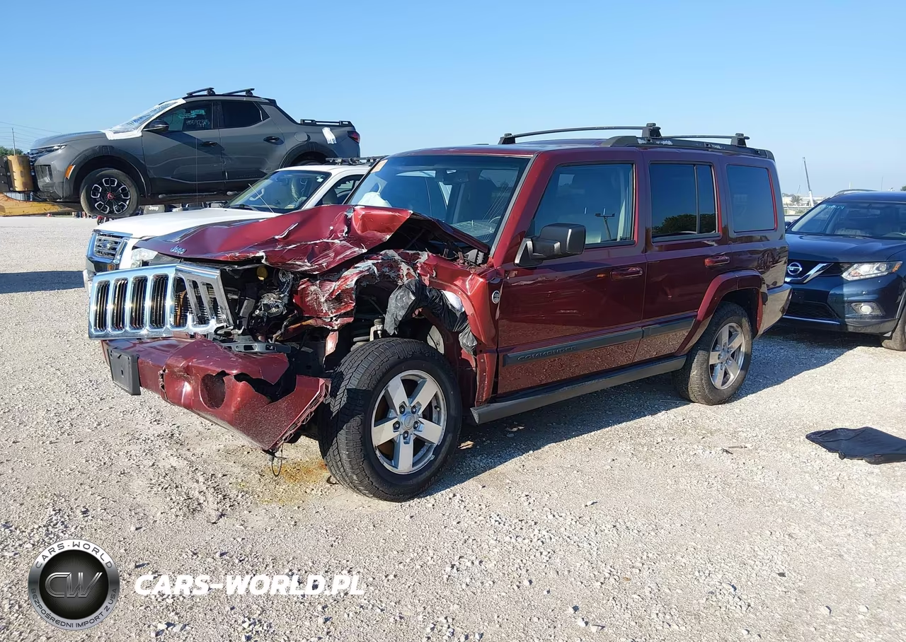 2007 Jeep Commander Sport VIN:1J8HG48P07C587261 - 2
