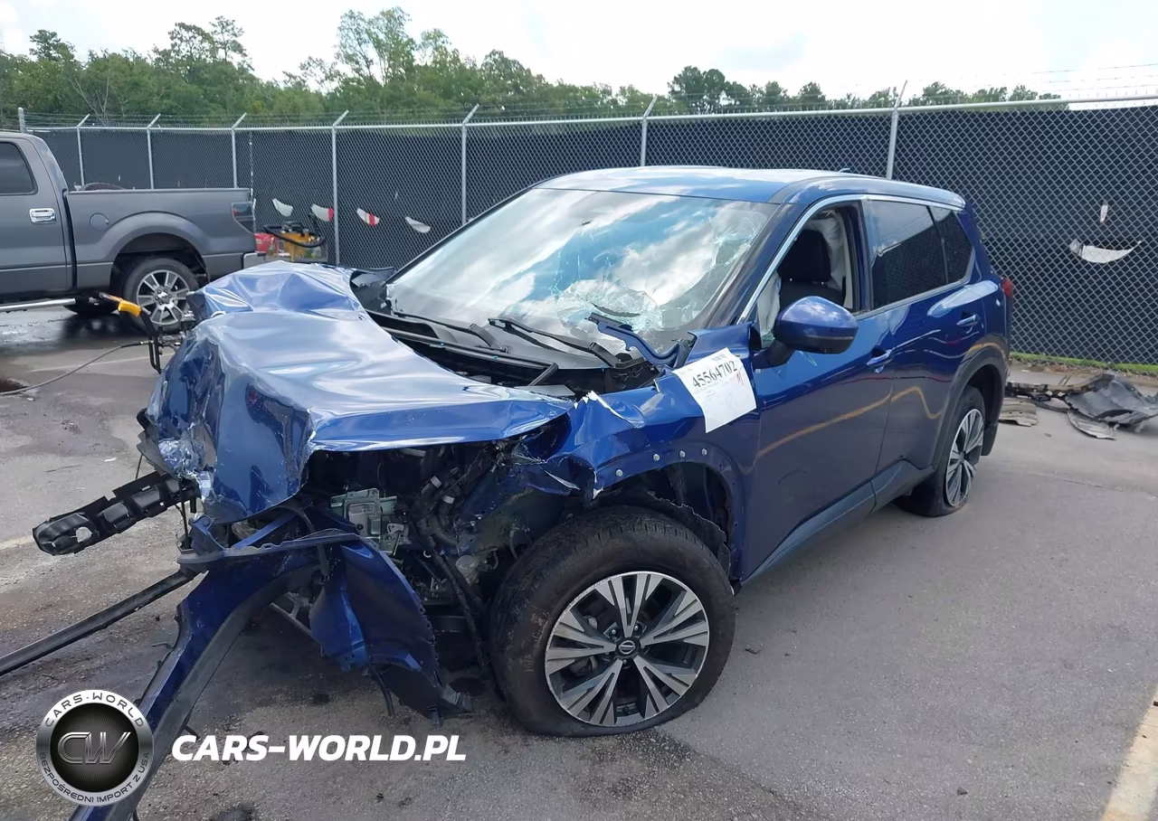 2021 Nissan Rogue Sv Fwd VIN:JN8AT3BA7MW006615 - 2