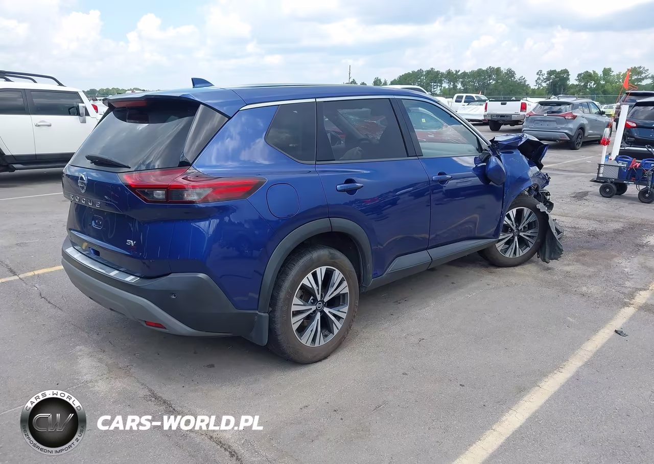 2021 Nissan Rogue Sv Fwd VIN:JN8AT3BA7MW006615 - 4