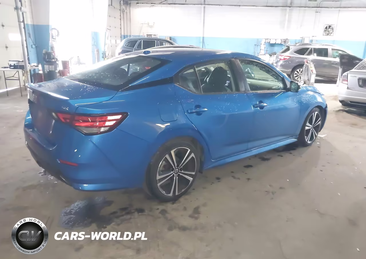 2021 Nissan Sentra Sr Xtronic Cvt VIN:3N1AB8DV2MY203490 - 4