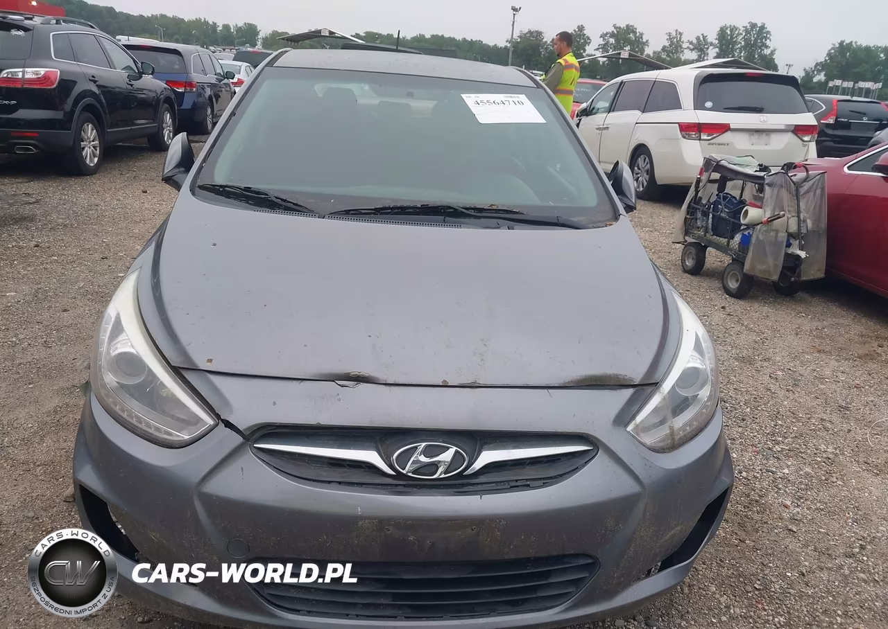 2014 Hyundai Accent Se VIN:KMHCU5AE4EU188879 - 6