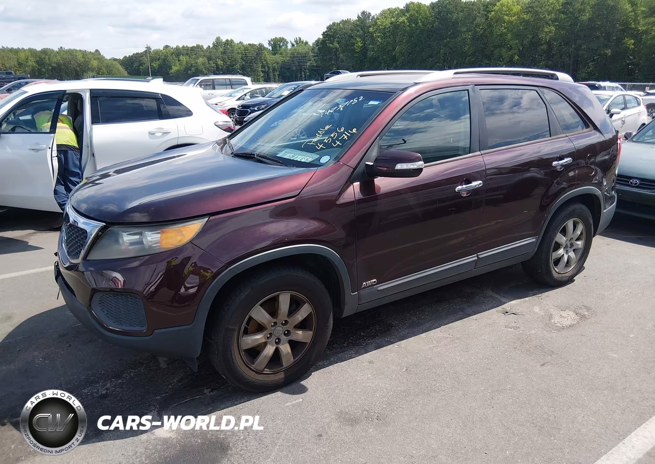 2012 Kia Sorento Lx V6 VIN:5XYKTDA25CG226797 - 2