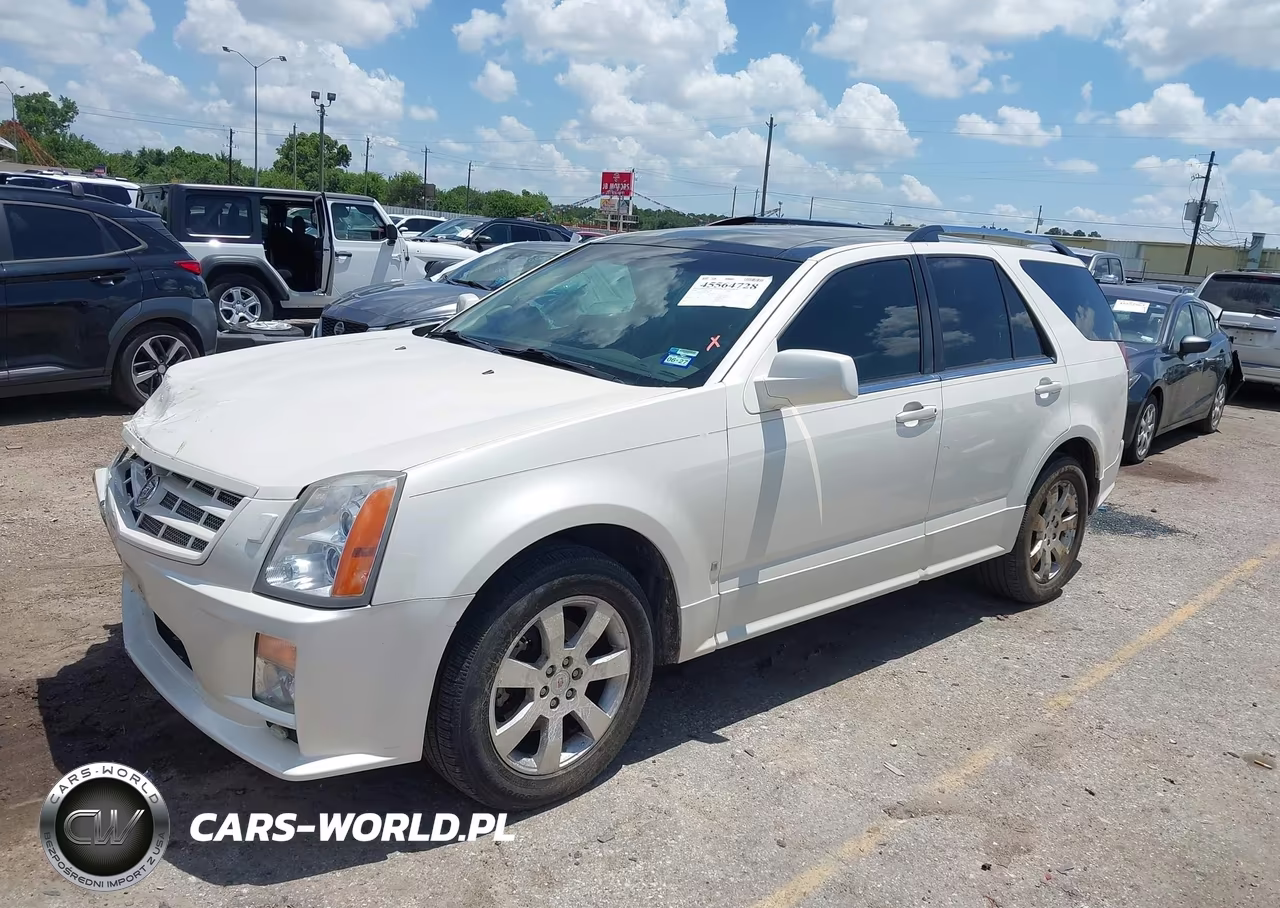 2008 Cadillac Srx Rwd VIN:1GYEE637980112885 - 2