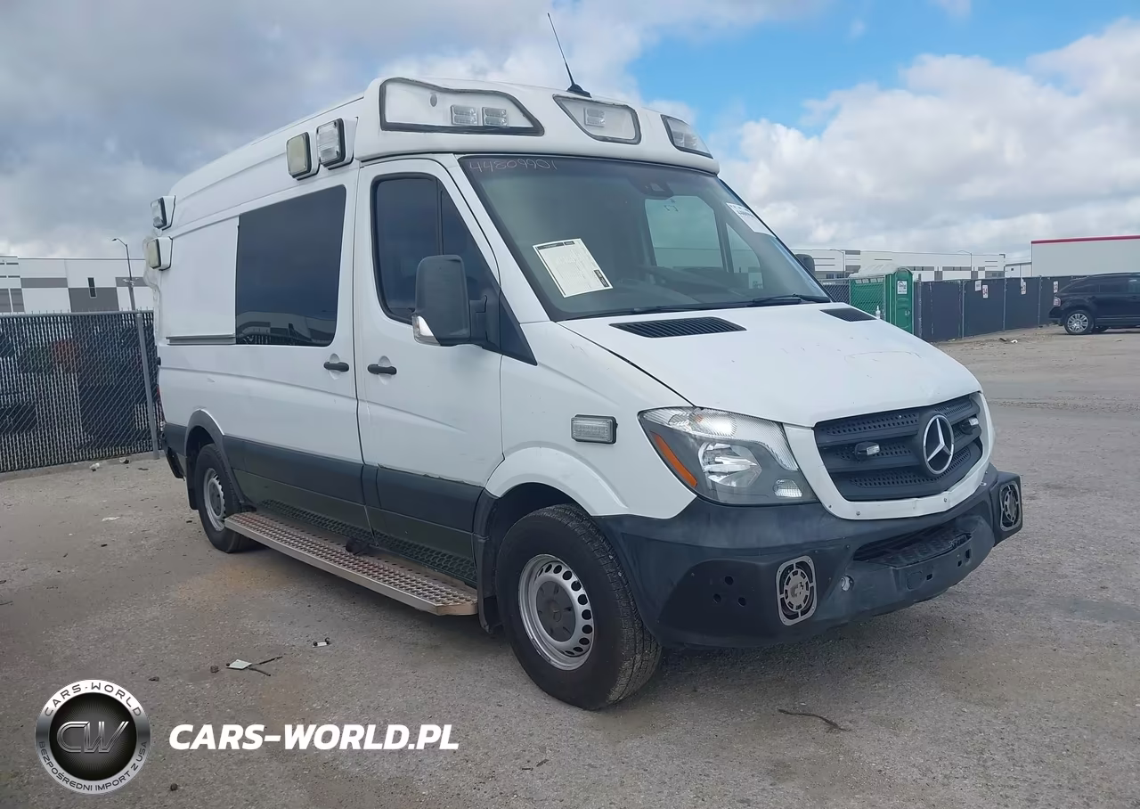 2018 Mercedes-Benz Sprinter 2500 Standard Roof V6 VIN:WDAPE7CD9JP607534 - 1