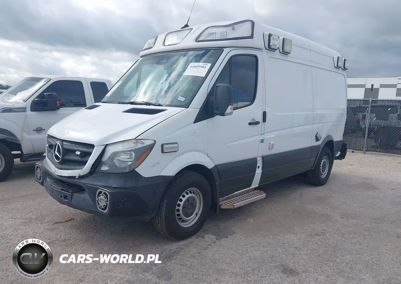2018 Mercedes-Benz Sprinter 2500 Standard Roof V6 VIN:WDAPE7CD9JP607534 - 2