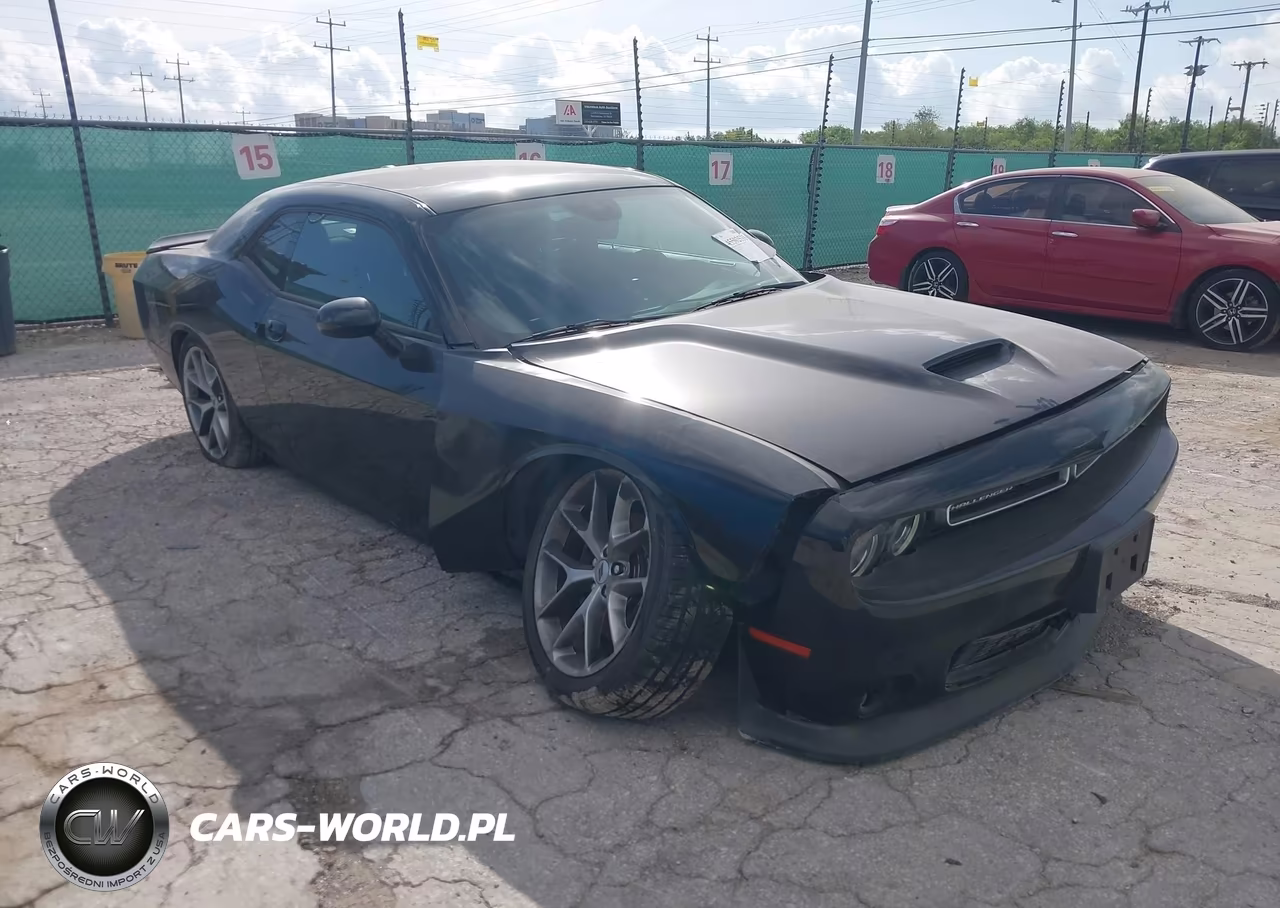 2022 Dodge Challenger Gt VIN:2C3CDZJG6NH211440 - 1