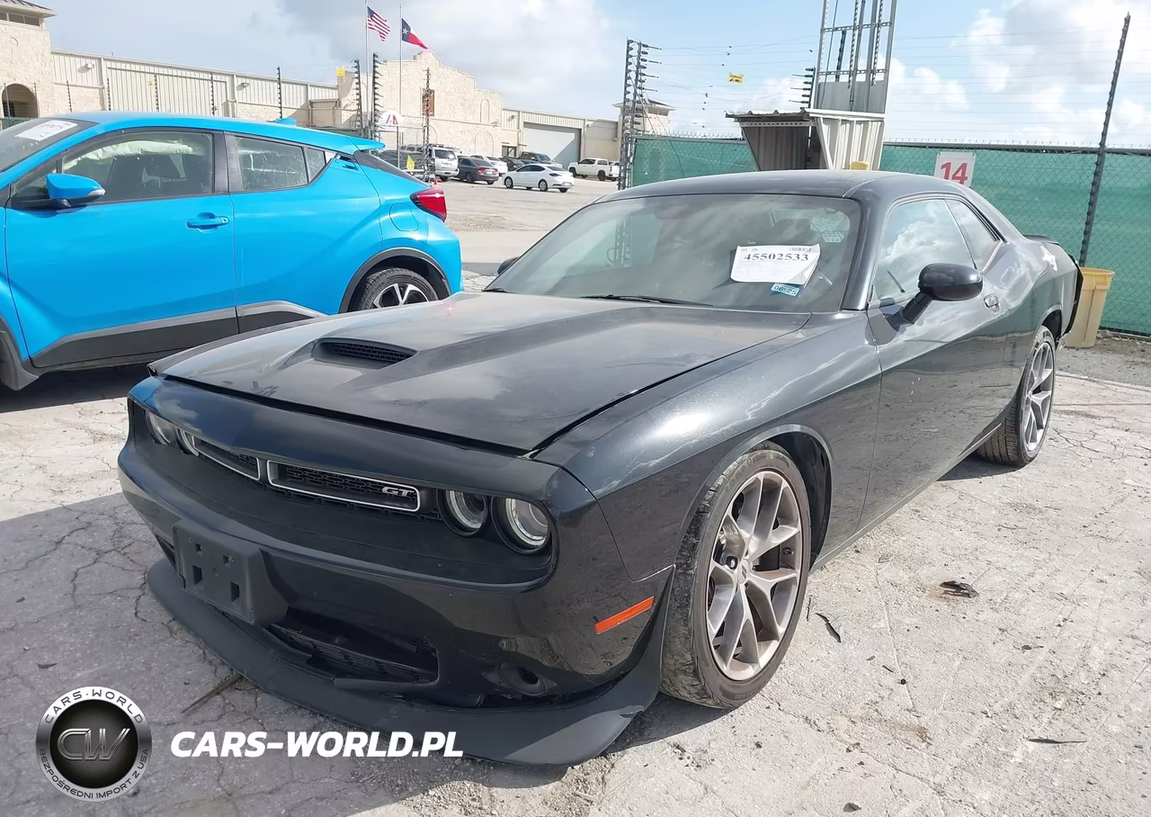 2022 Dodge Challenger Gt VIN:2C3CDZJG6NH211440 - 2
