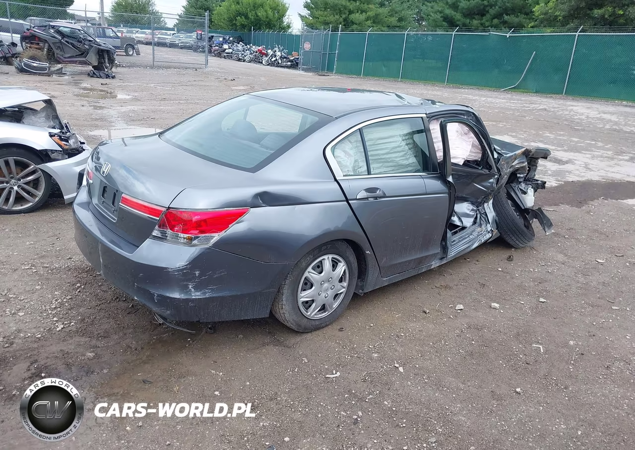 2012 Honda Accord 2.4 Lx VIN:1HGCP2F36CA240420 - 4