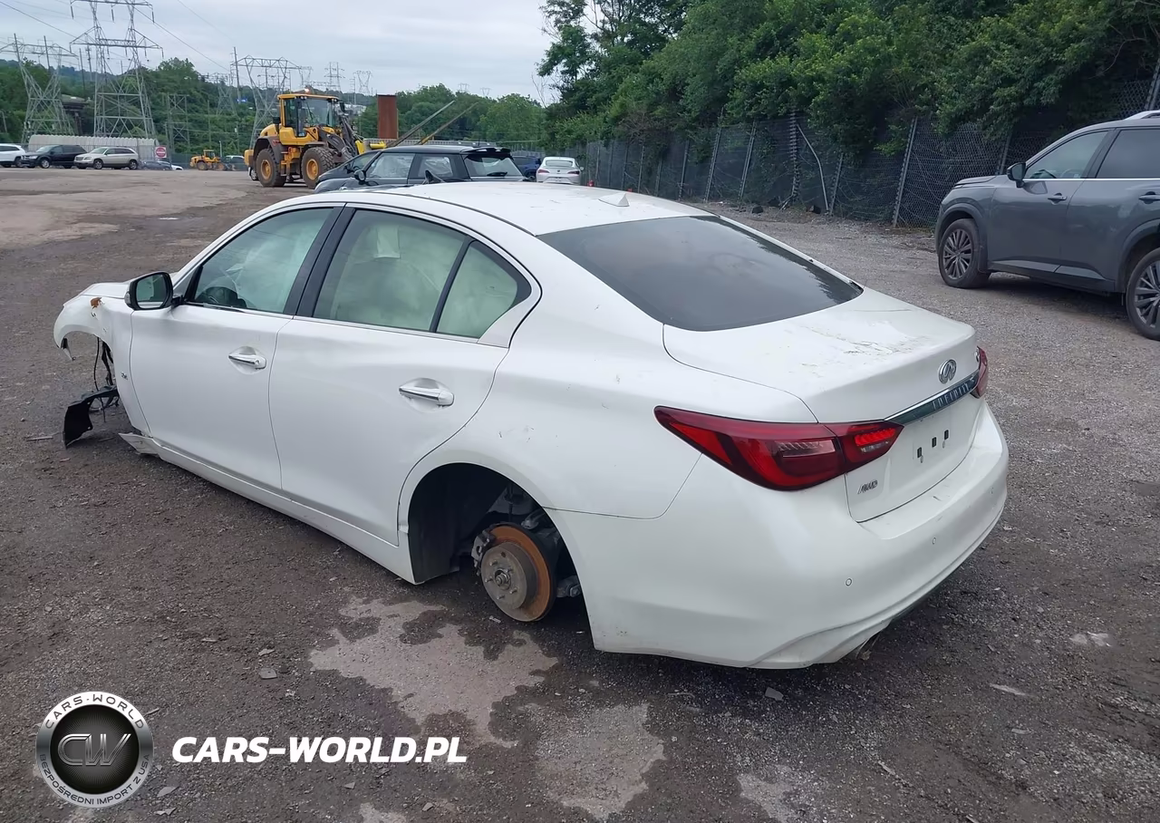 2018 Infiniti Q50 3.0T Luxe VIN:JN1EV7AR4JM445481 - 3