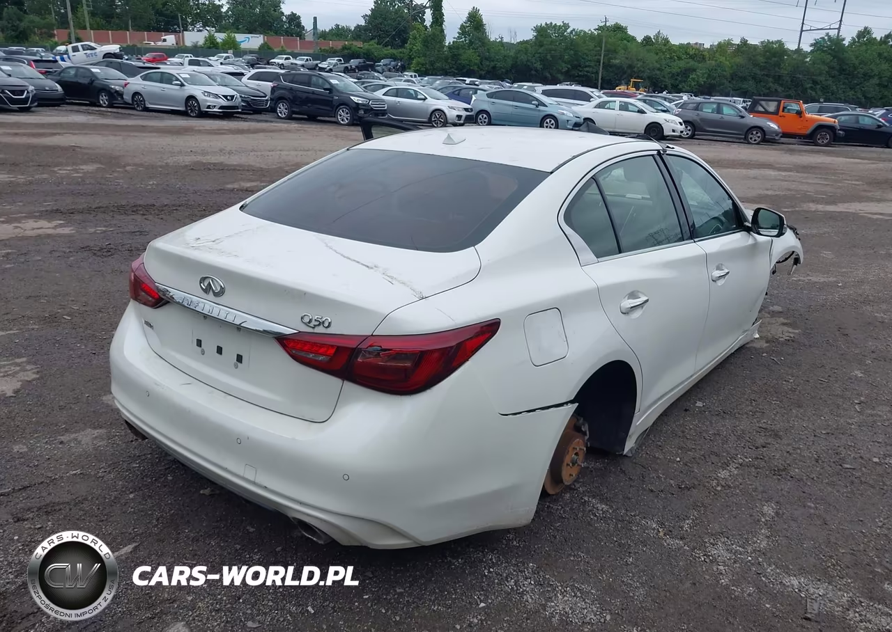 2018 Infiniti Q50 3.0T Luxe VIN:JN1EV7AR4JM445481 - 4