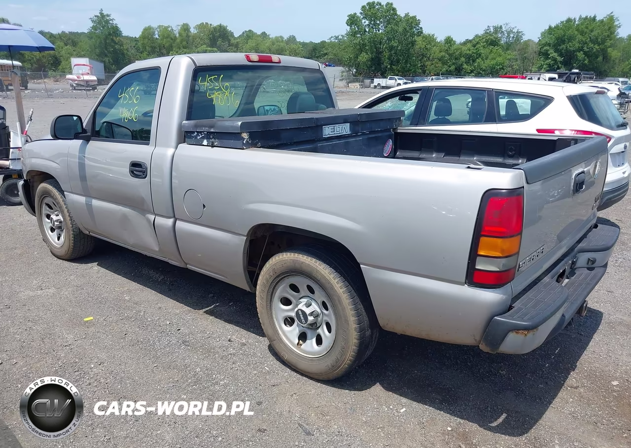 2006 GMC Sierra 1500 Work Truck VIN:3GTEC14VX6G155099 - 3