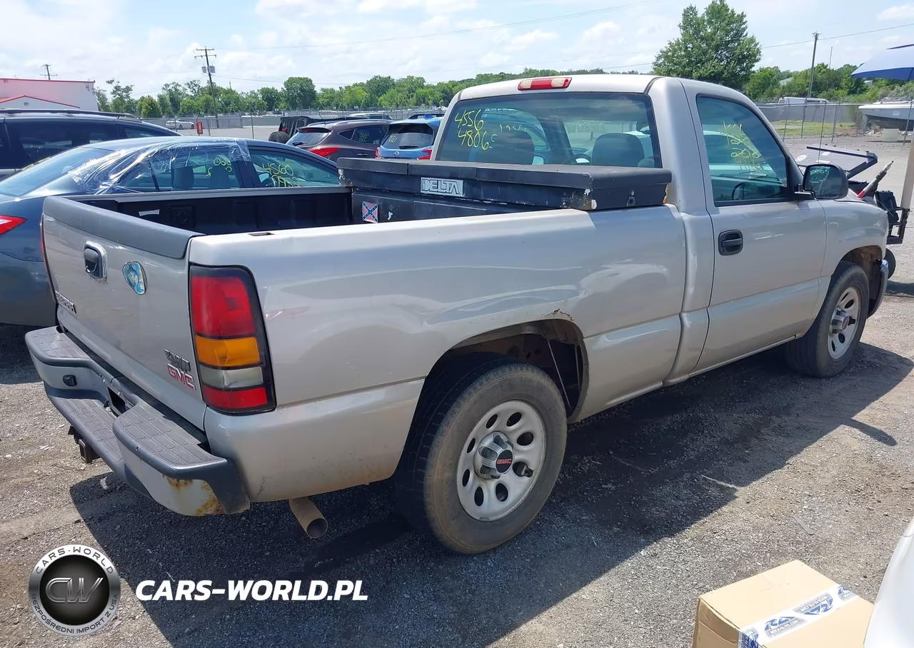 2006 GMC Sierra 1500 Work Truck VIN:3GTEC14VX6G155099 - 4