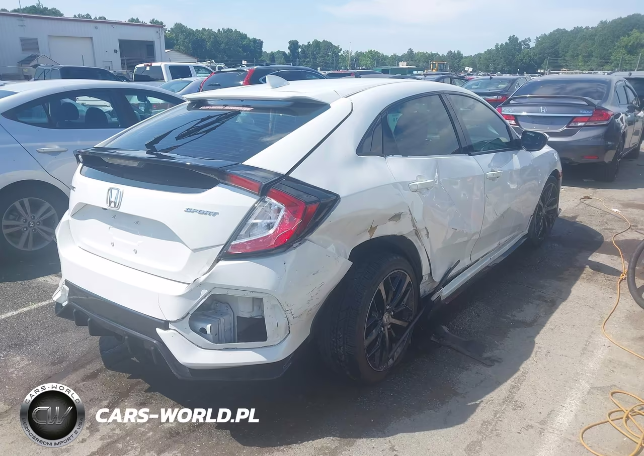 2020 Honda Civic Sport VIN:SHHFK7H44LU213395 - 4