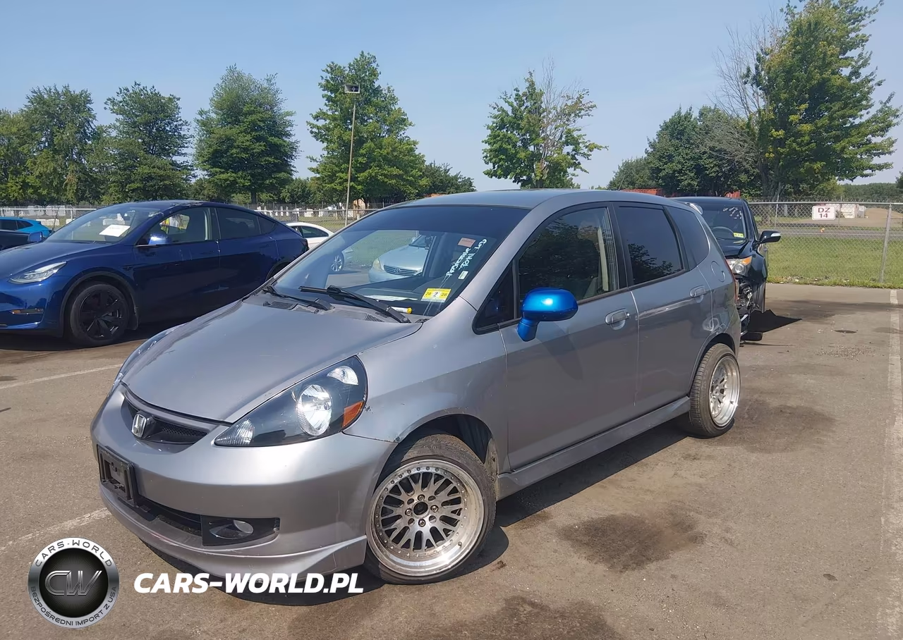 2007 Honda Fit Sport VIN:JHMGD37617S017465 - 14
