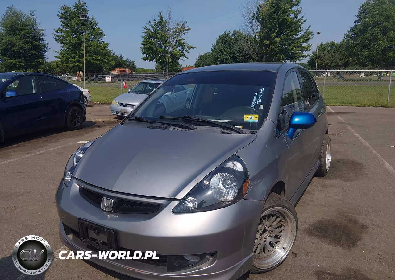 2007 Honda Fit Sport VIN:JHMGD37617S017465 - 2