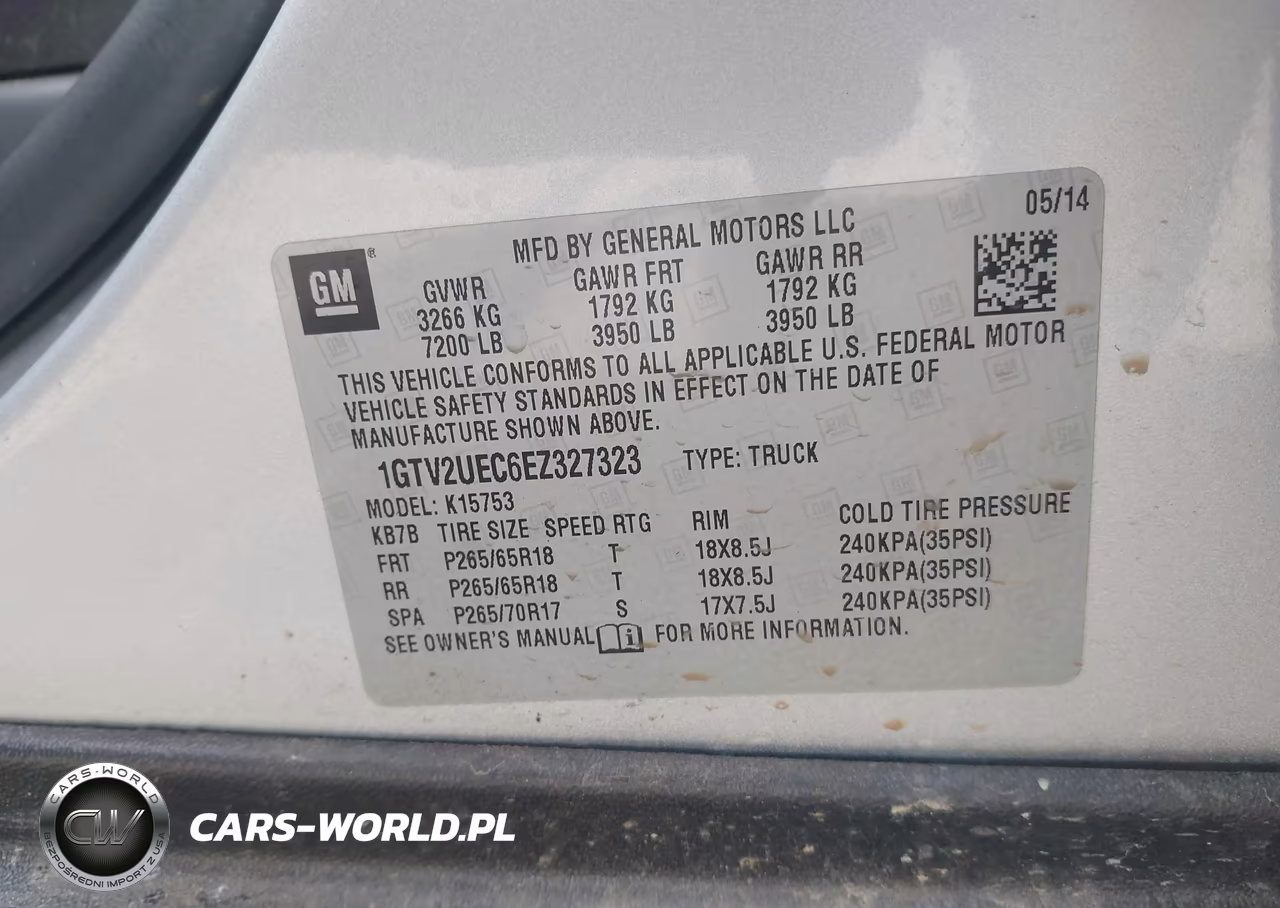 2014 GMC Sierra 1500 Sle VIN:1GTV2UEC6EZ327323 - 9