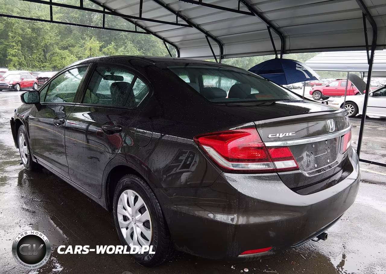 2014 Honda Civic Lx VIN:2HGFB2F51EH521249 - 3