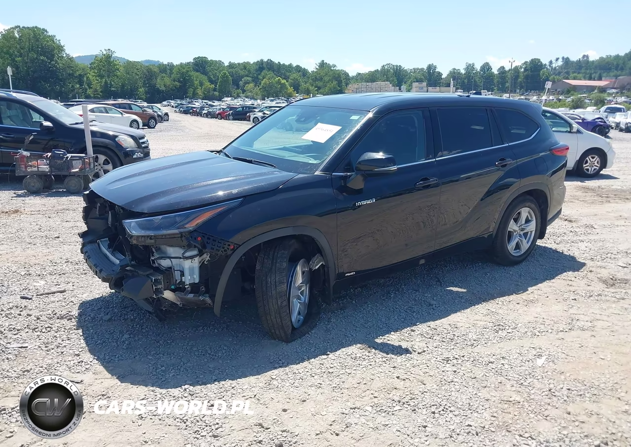 2021 Toyota Highlander Hybrid Le VIN:5TDBBRCH8MS515131 - 2