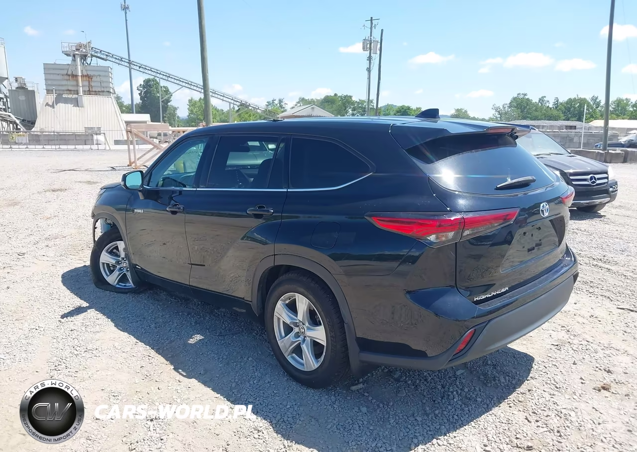 2021 Toyota Highlander Hybrid Le VIN:5TDBBRCH8MS515131 - 3