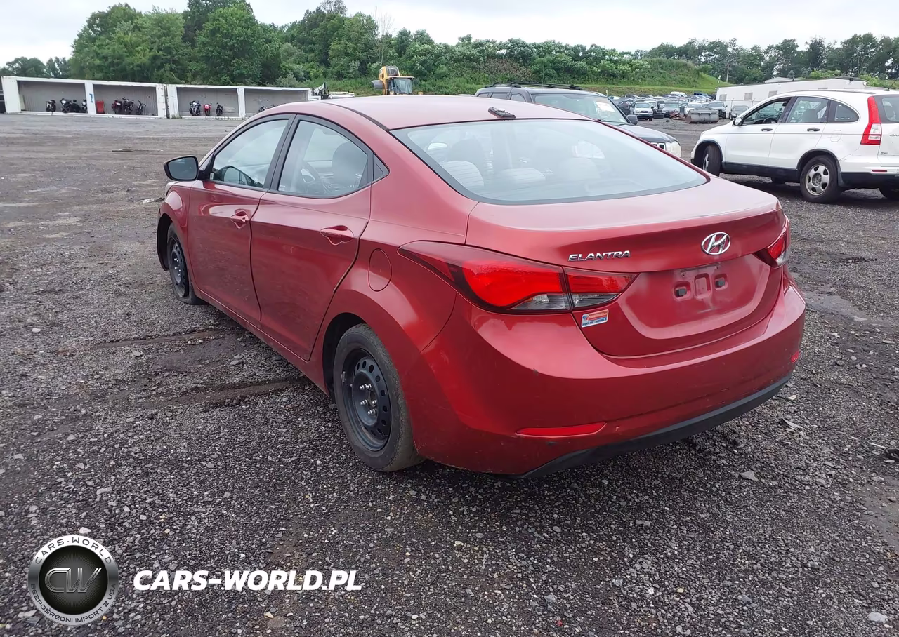 2016 Hyundai Elantra Se VIN:5NPDH4AE3GH742319 - 3