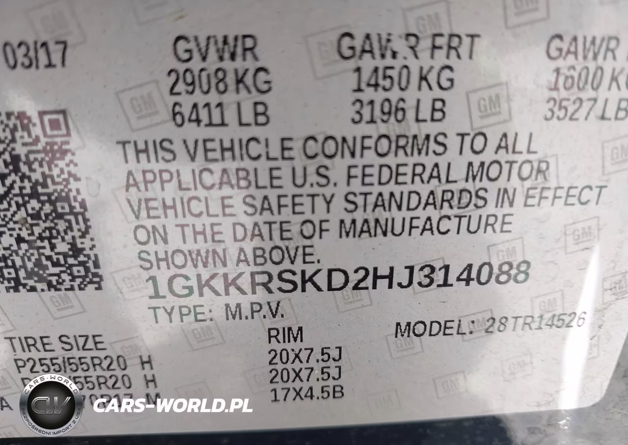 2017 GMC Acadia Limited VIN:1GKKRSKD2HJ314088 - 9